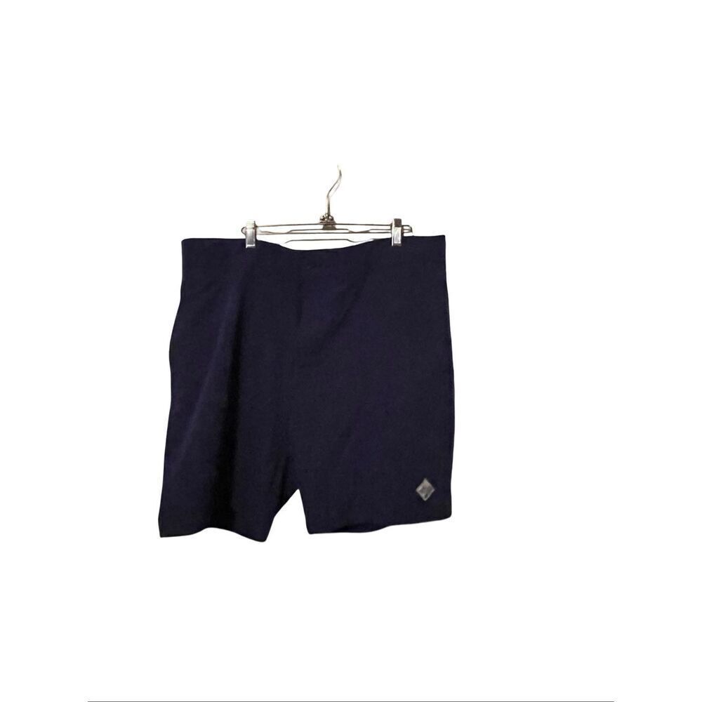 Trunks Land To Water Mens Navy Blue Stretch Classic Swim Board Shorts Size 38